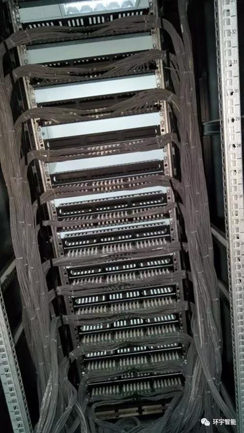环宇智能综合布线安装效果图